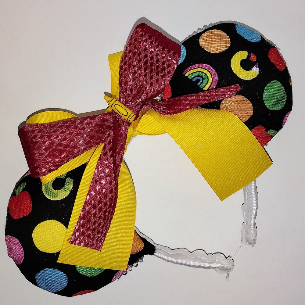 Teacher Mouse Ears, Reading Teacher Mouse Ear Headband,Teacher Gift Teacher Trip